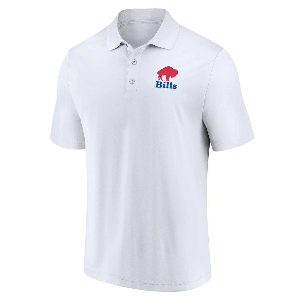 Buffalo Bills Throwback Two-Pack Polo Set - White/Royal - Fanatics