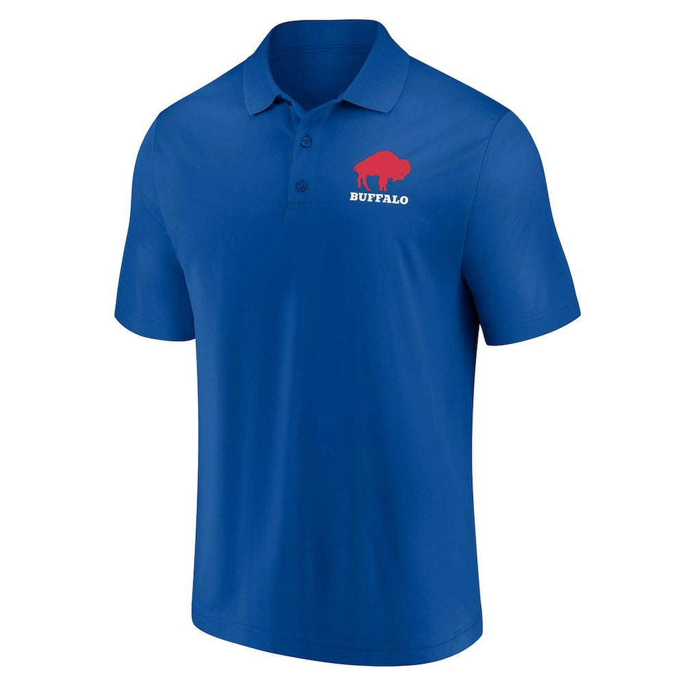 Buffalo Bills Throwback Two-Pack Polo Set - White/Royal - Fanatics