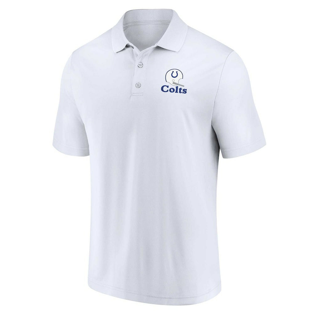 Indianapolis Colts Throwback Two-Pack Polo Set - White/Royal - Fanatics