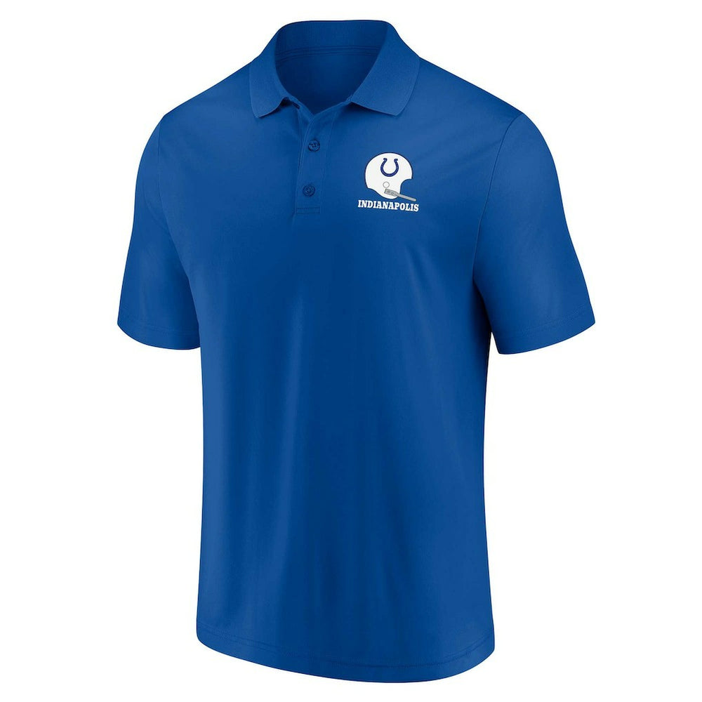Indianapolis Colts Throwback Two-Pack Polo Set - White/Royal - Fanatics