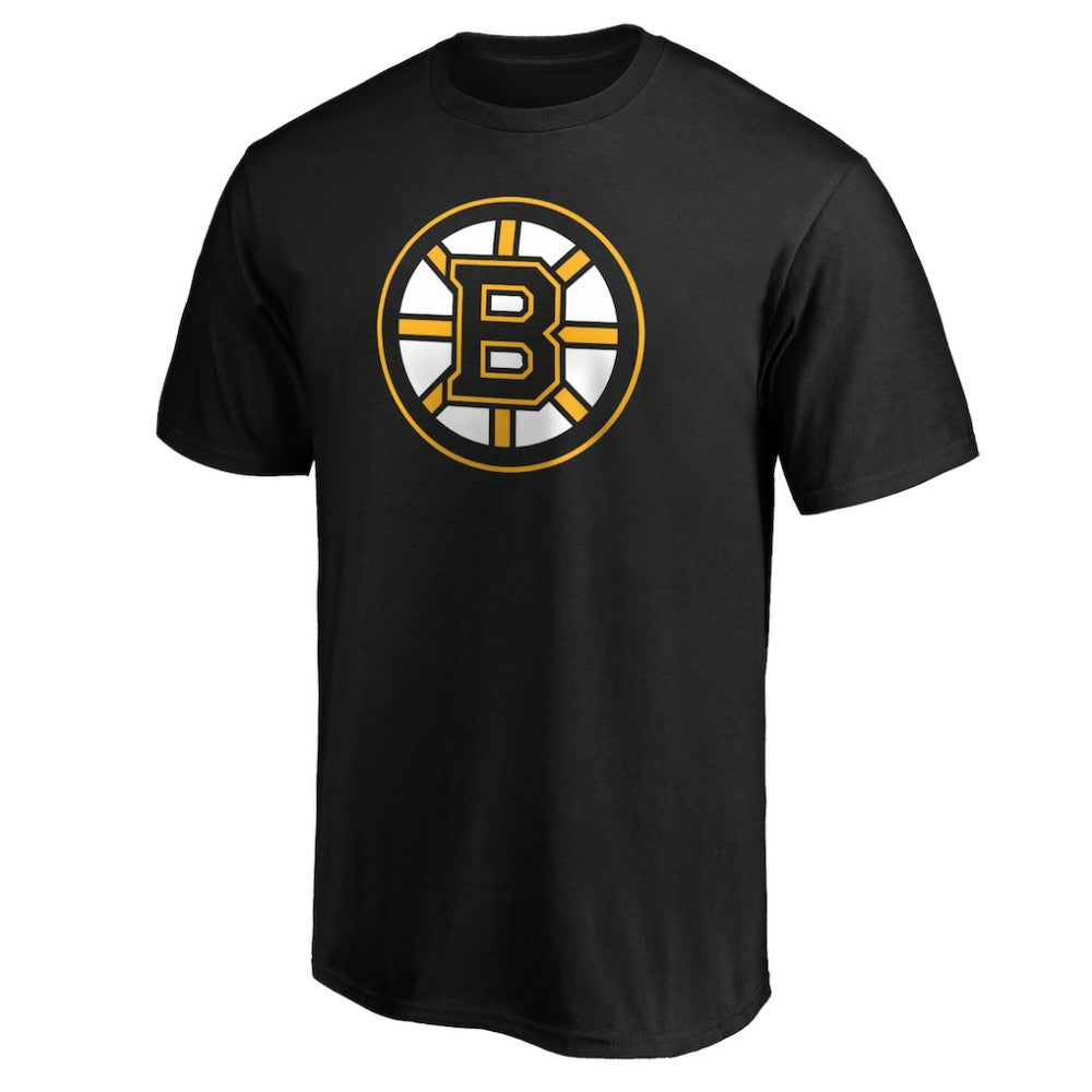 Boston Bruins Primary Logo T-Shirt - Black | NHL Lifestyle