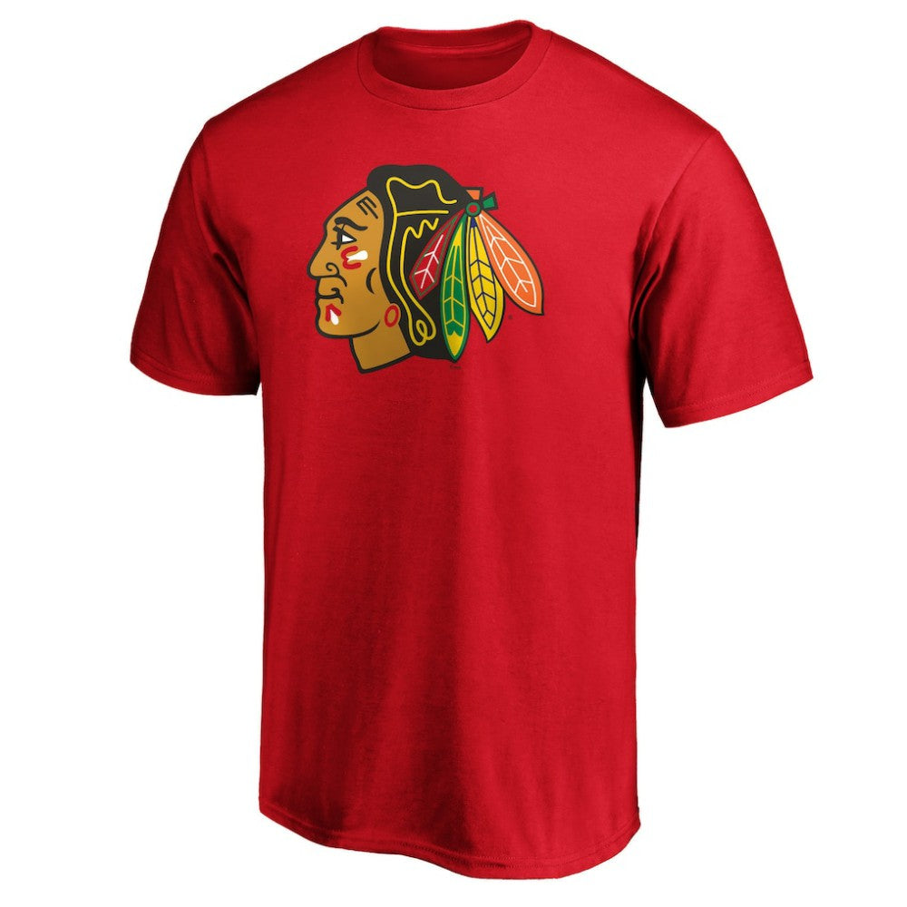 Chicago Blackhawks Primary Logo Team T-Shirt - Red | NHL on sale