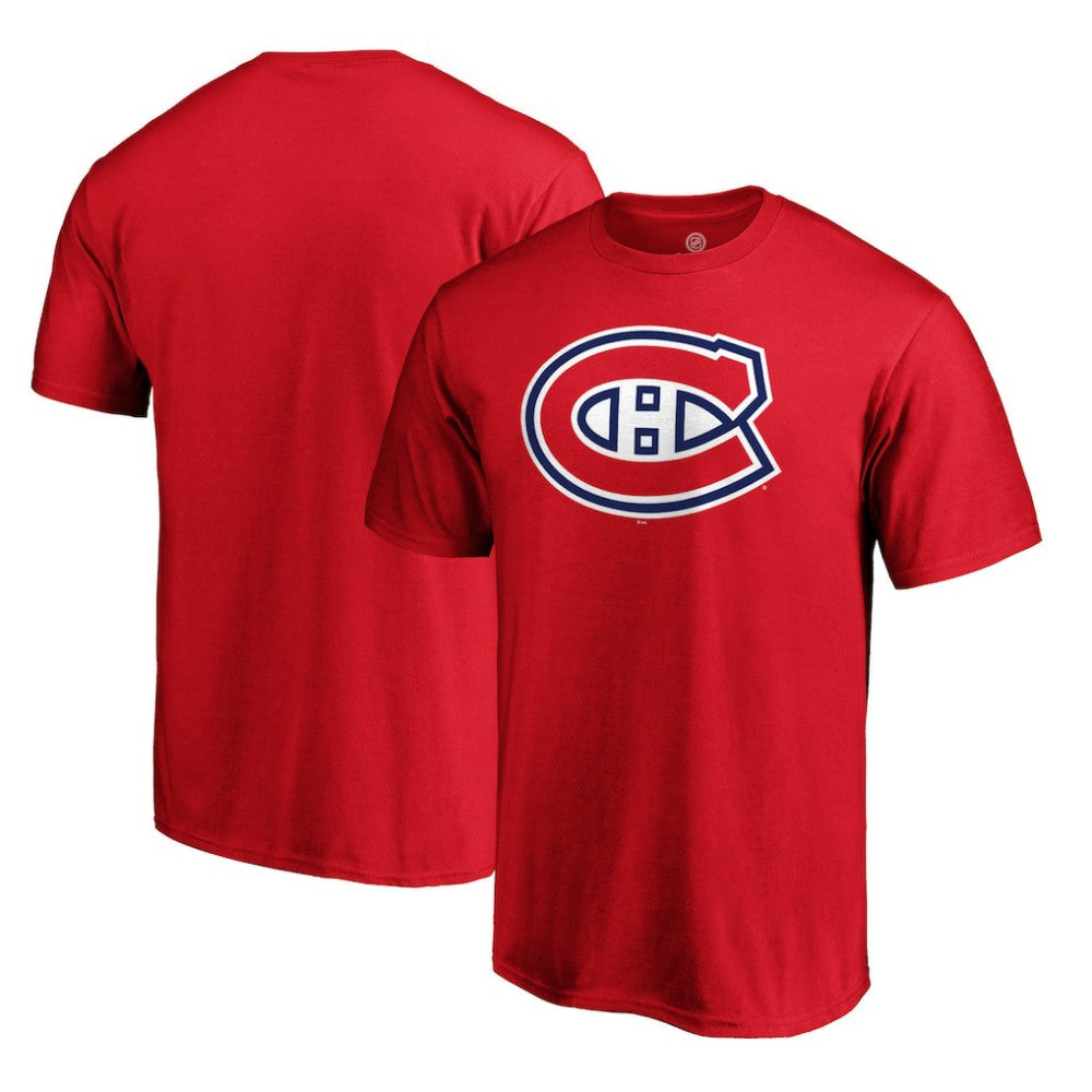 Montreal Canadiens Primary Logo Team T-Shirt - Red | NHL sale