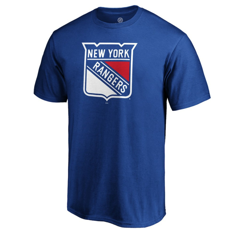 New York Rangers Primary Logo T-Shirt - Blue | NHL online