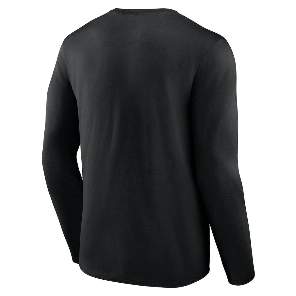 Pittsburgh Penguins Primary Logo Team Long Sleeve T-Shirt - Black | NHL Lifestyle