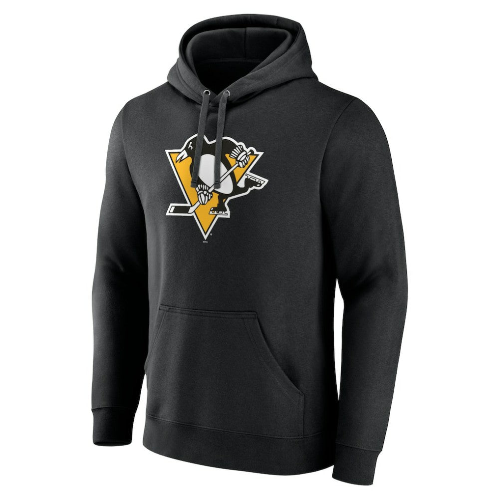 Pittsburgh Penguins Primary Team Logo Pullover Hoodie - Black | NHL on sale