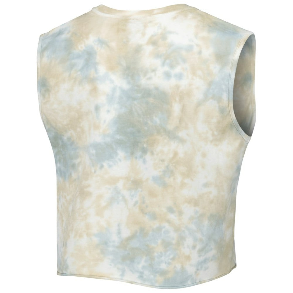 Atlanta Braves The Wild Collective Women's Washed Muscle Tank Top Online
