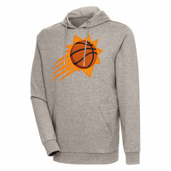 Phoenix Suns Antigua Action Pullover Hoodie Oatmeal