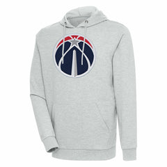 Washington Wizards Antigua Action Pullover Hoodie Heather Gray