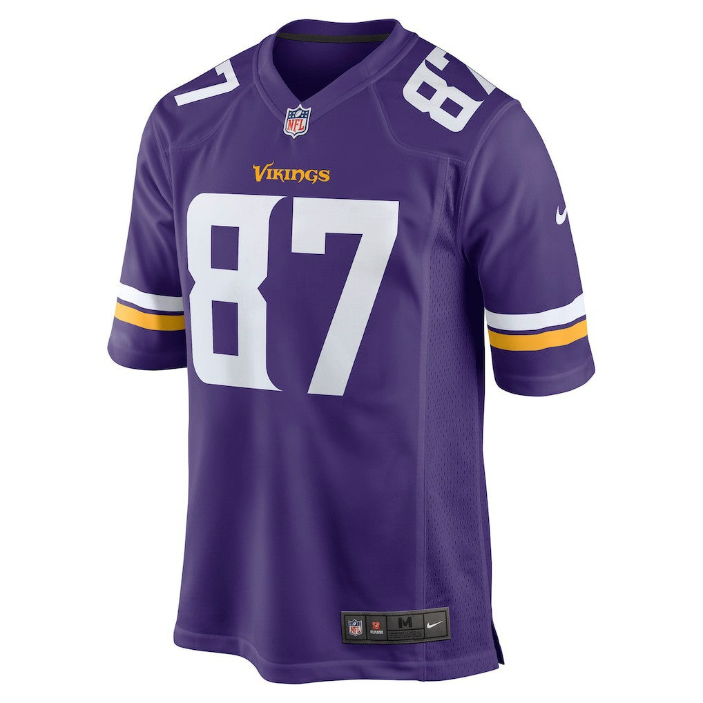 T.J. Hockenson Minnesota Vikings Game Player Jersey - Purple - Nike