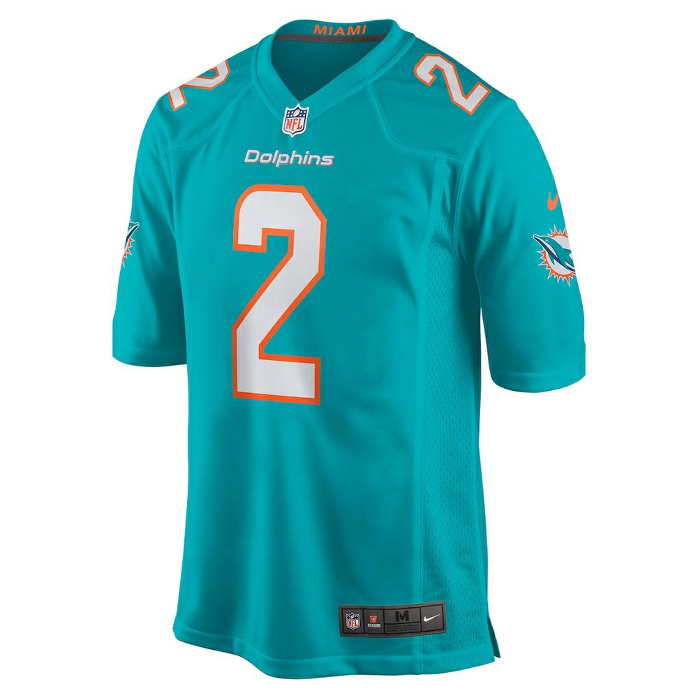Bradley Chubb Miami Dolphins Game Player Jersey - Aqua - Nike