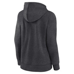Dallas Stars Women's Primary Logo Pullover Hoodie - Charcoal | NHL Clearance