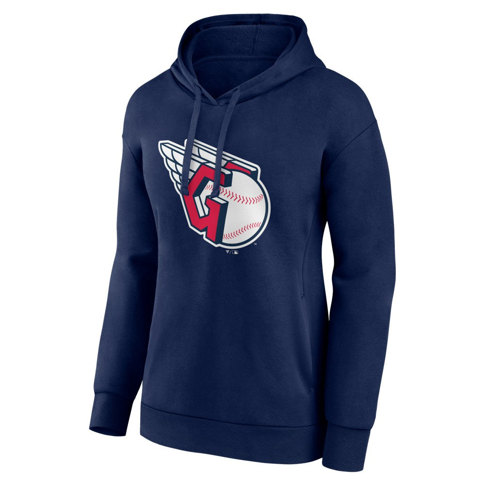 Cleveland Guardians Women's Core Logo Pullover Hoodie Discount