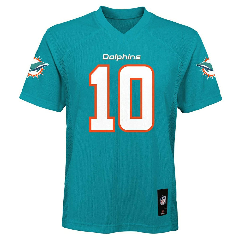 Tyreek Hill Miami Dolphins Youth Replica Player Jersey - Aqua - NFL
