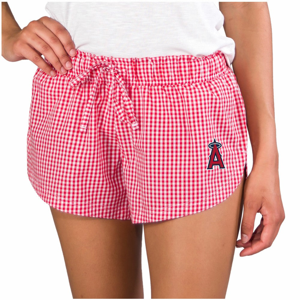 Los Angeles Angels Concepts Sport Women's Tradition Woven Shorts Outlet
