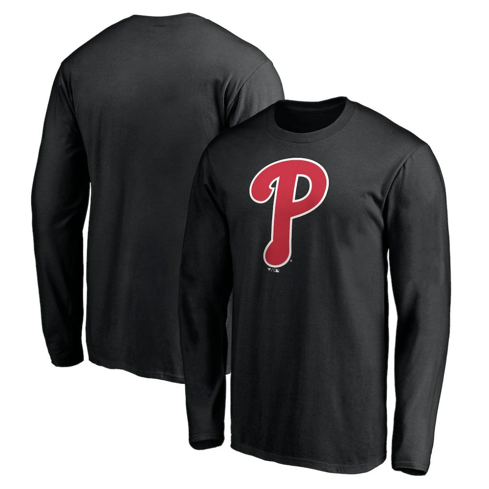 Philadelphia Phillies Official Team Logo Long Sleeve T-Shirt Outlet