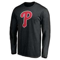 Philadelphia Phillies Official Team Logo Long Sleeve T-Shirt Outlet