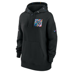 Tennessee Titans Women's 2023 NFL Crucial Catch Club Pullover Hoodie - Black - Nike