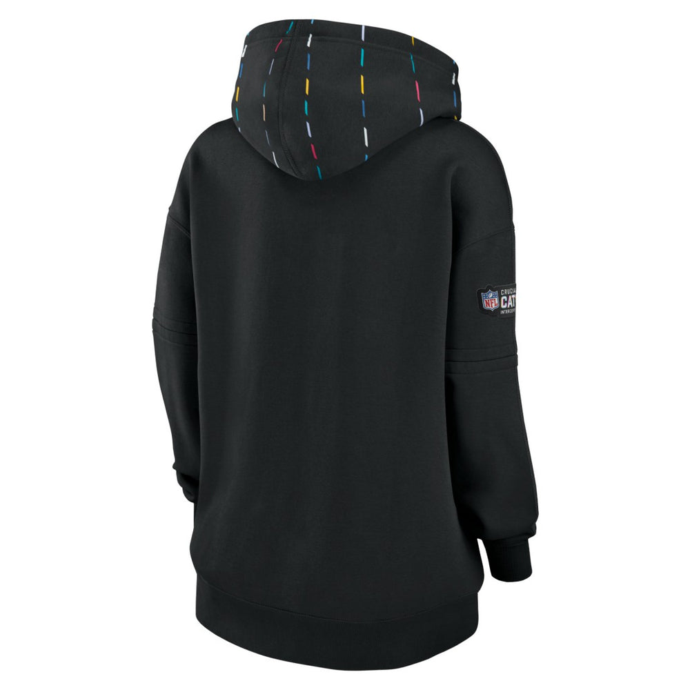 Tennessee Titans Women's 2023 NFL Crucial Catch Club Pullover Hoodie - Black - Nike