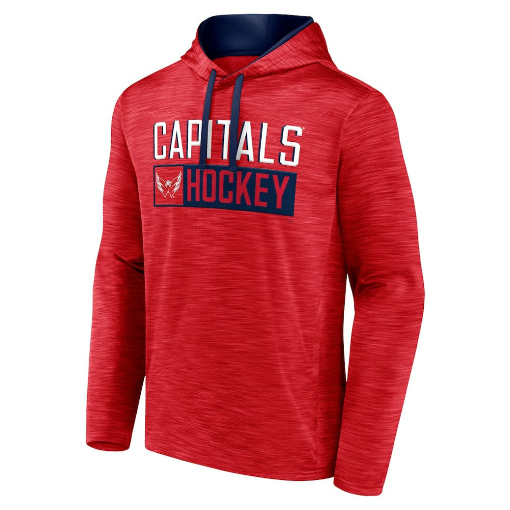 Washington Capitals Fanatics Close Shave Pullover Hoodie - Heather Red | Fanatics sale