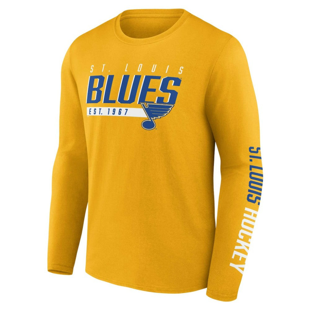 St. Louis Blues Fanatics Bottle Rocket T-Shirt Combo Pack - Gold/Blue | Fanatics sale