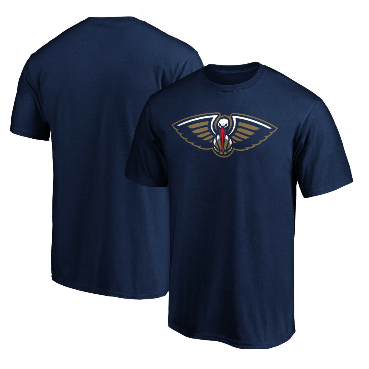 New Orleans Pelicans Primary Logo T-Shirt Navy