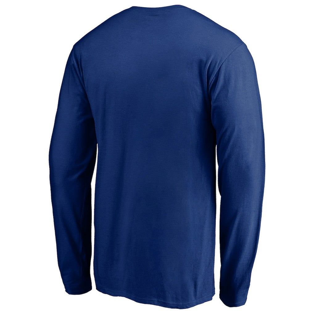 New York Knicks Primary Team Logo Long Sleeve T-Shirt Blue