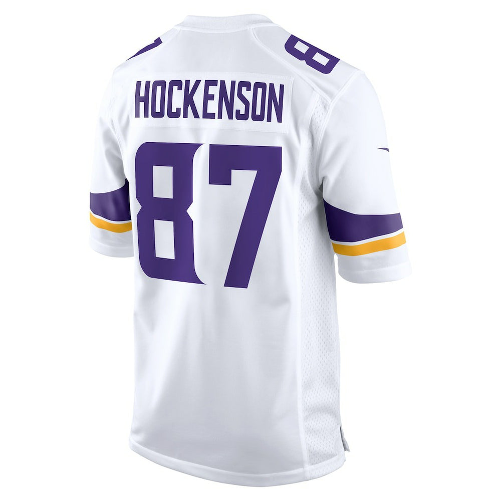 T.J. Hockenson Minnesota Vikings Game Player Jersey - White - Nike