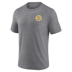 Boston Bruins Fanatics Winger Tri-Blend T-Shirt - Heather Gray | Fanatics Clearance