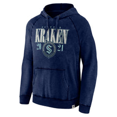 Seattle Kraken Fanatics Shoulder-To-Shoulder Raglan Pullover Hoodie - Heather Deep Sea Blue | Fanatics online