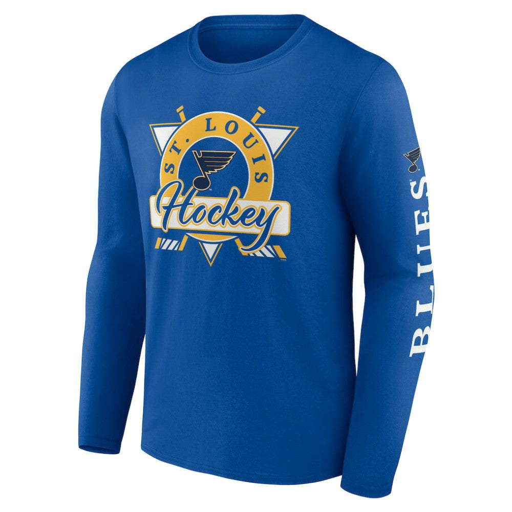 St. Louis Blues Fanatics Rinkside Long Sleeve T-Shirt - Blue | Fanatics discount