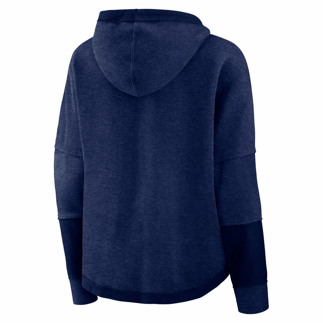 Tennessee Titans Women's Lightewight Modest Crop Lounge Helmet Arch Pullover Hoodie - Navy - Fanatics
