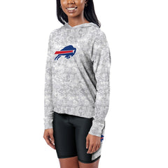Buffalo Bills Certo Women's Session Pullover Hoodie - Gray - NFL