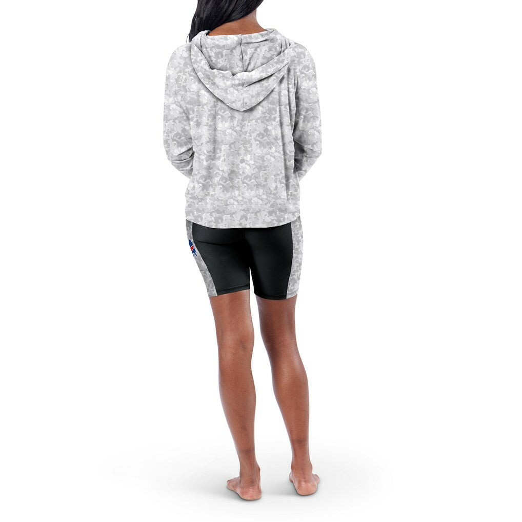 Buffalo Bills Certo Women's Session Pullover Hoodie - Gray - NFL