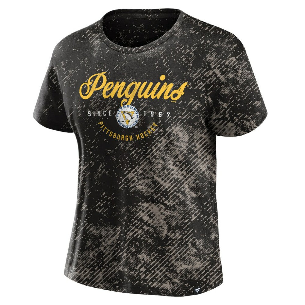 Pittsburgh Penguins Fanatics Women's Breakaway T-Shirt - Black | Fanatics near me