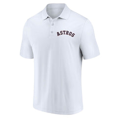Houston Astros Fanatics Two-Pack Logo Lockup Polo Set Outlet