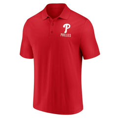 Philadelphia Phillies Fanatics Two-Pack Logo Lockup Polo Set Outlet