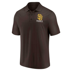 San Diego Padres Fanatics Two-Pack Logo Lockup Polo Set Outlet