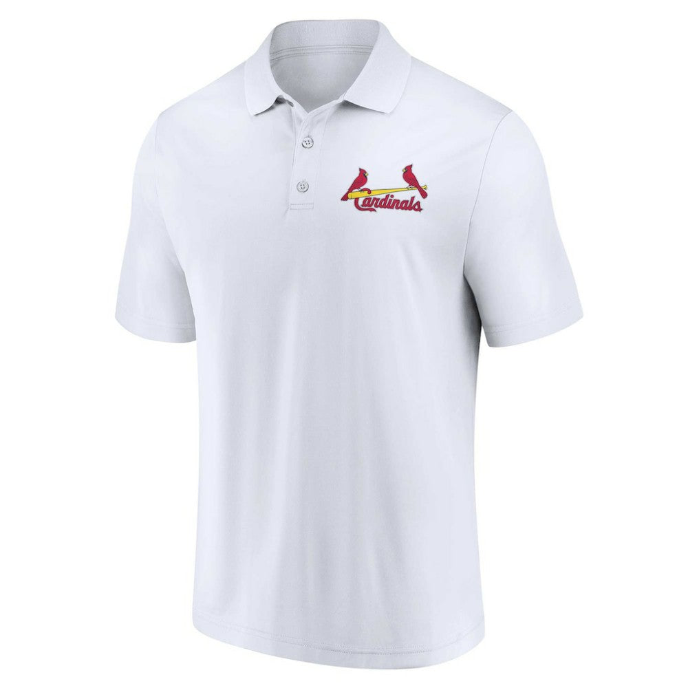 St. Louis Cardinals Fanatics Two-Pack Logo Lockup Polo Set Outlet