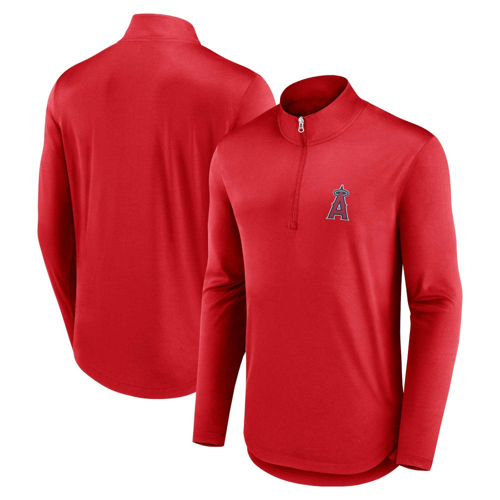 Los Angeles Angels Fanatics Quarterback Quarter-Zip Top for sale