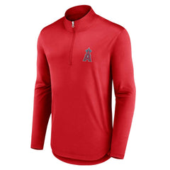 Los Angeles Angels Fanatics Quarterback Quarter-Zip Top for sale