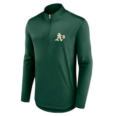 Athletics Fanatics Quarterback Quarter-Zip Top Near Me