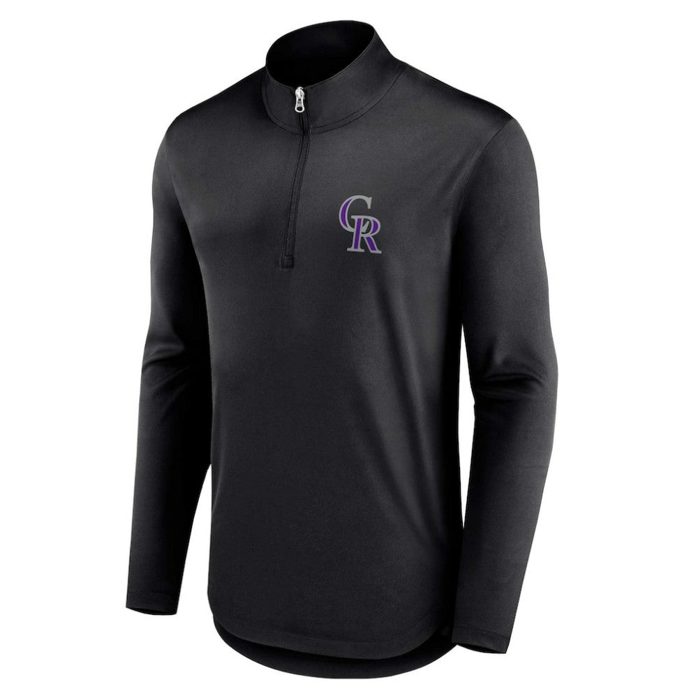 Colorado Rockies Fanatics Quarterback Quarter-Zip Top Discount