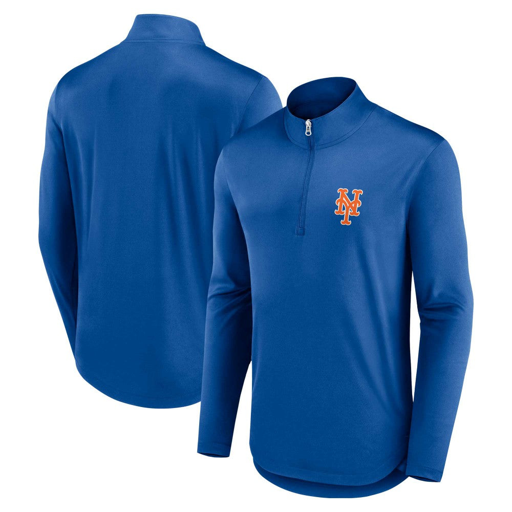 New York Mets Fanatics Quarterback Quarter-Zip Top for sale