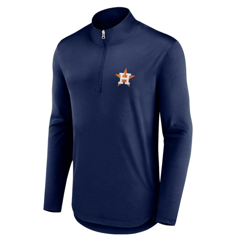 Houston Astros Fanatics Quarterback Quarter-Zip Top Sale