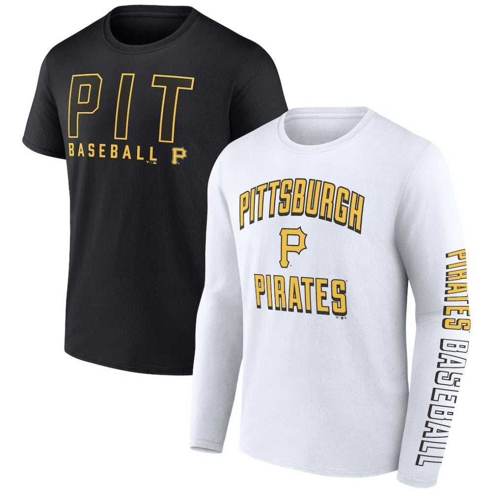 Pittsburgh Pirates Fanatics Two-Pack Combo T-Shirt Set for sale