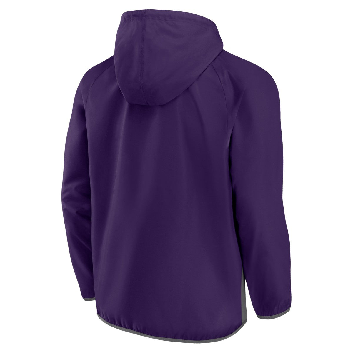 Fanatics Phoenix Suns Anorak Flagrant Foul Color-Block Raglan Hoodie Half-Zip Jacket Purple/Gray