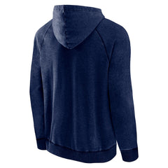 Fanatics New Orleans Pelicans Foul Trouble Snow Wash Raglan Pullover Hoodie Heather Navy