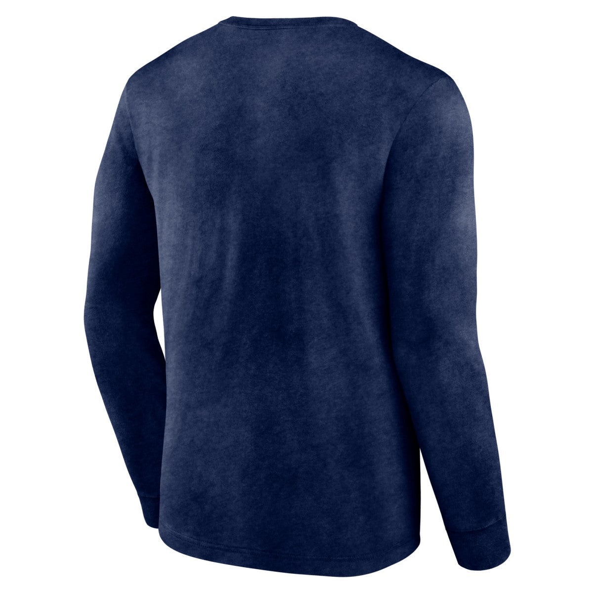 Fanatics Washington Wizards Front Court Press Snow Wash Long Sleeve T-Shirt Heather Navy