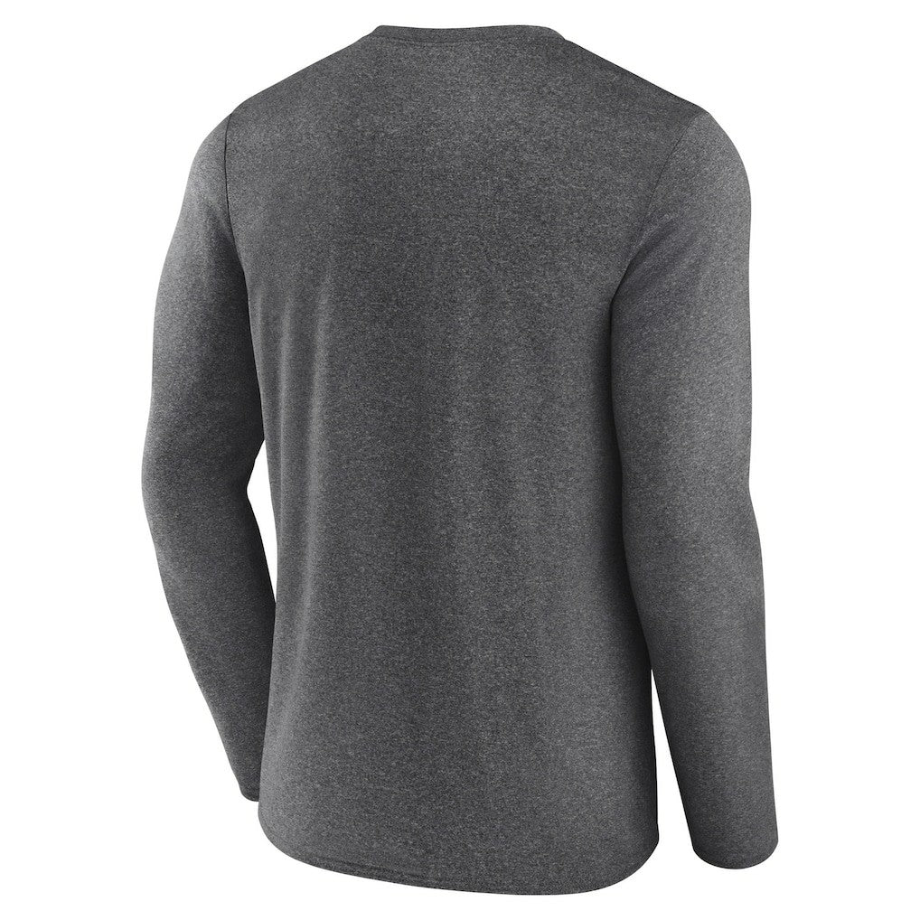 Fanatics Brooklyn Nets Three-Point Play T-Shirt Heather Charcoal